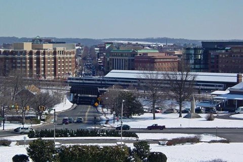 Alexandria, Virginia viewed from George Washington Masonic National Memorial