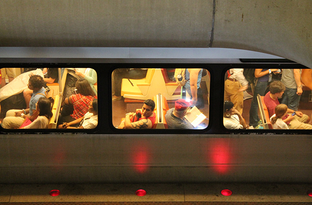 Metro Center Station by Elvert Barnes