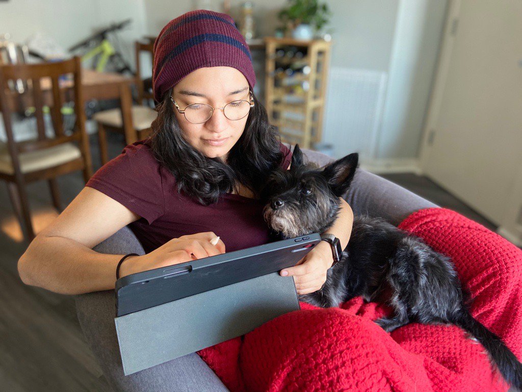 2020-_Karen_and_Sir_Charlie_WFH