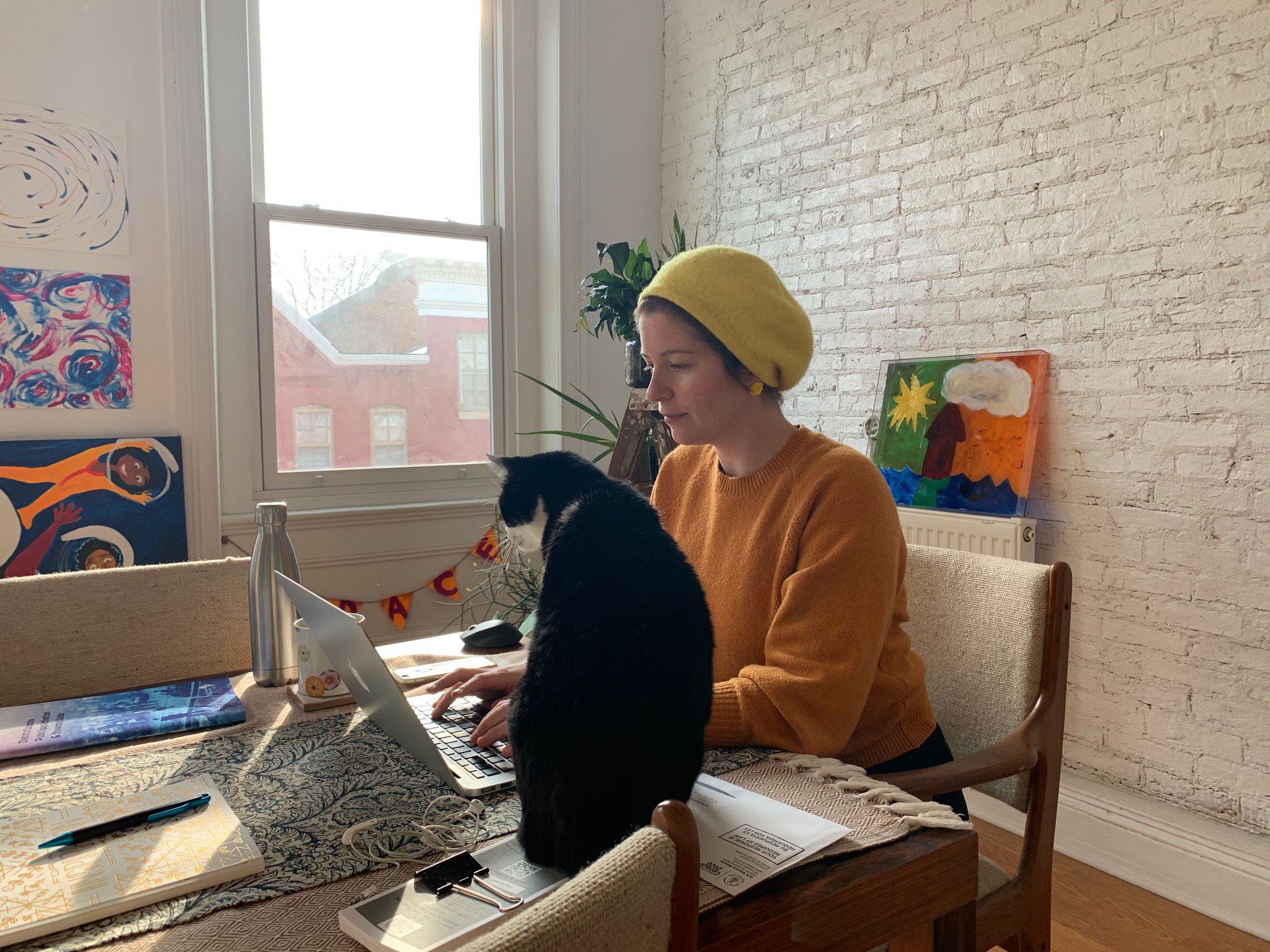 Arianna_and_Marty_working_from_home