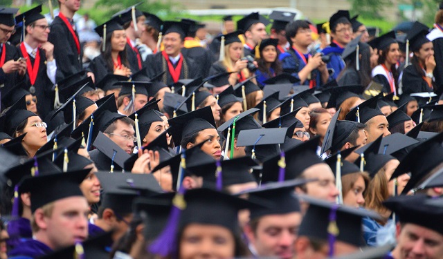 George Washington University's commencement