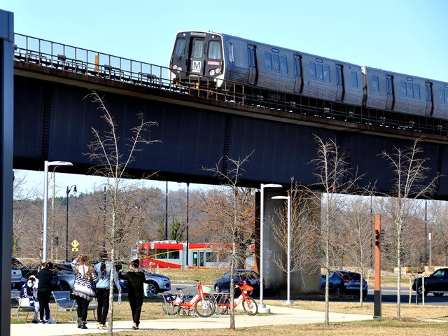 Orange and Blue Line