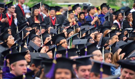 George Washington University's commencement