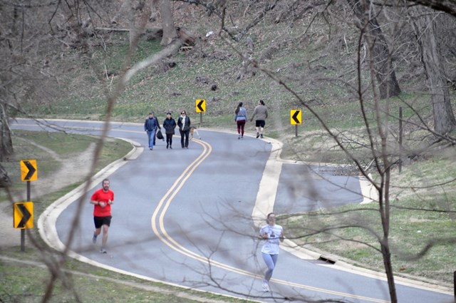 Beach Drive in Kensington, MD