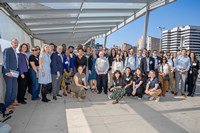 Regional leaders gather for a group photo on the transit tour