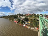 Potomac River view from bridge near Georgetown