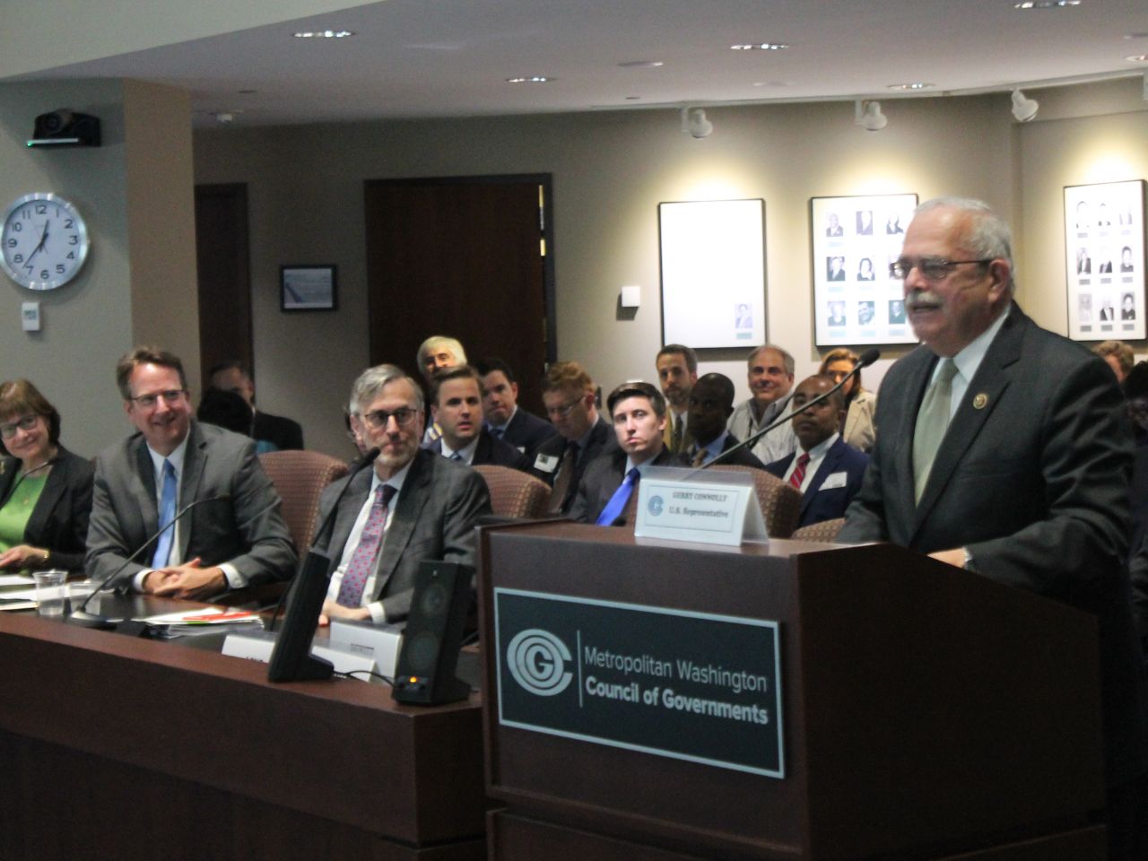 Gerry Connolly addresses COG Board