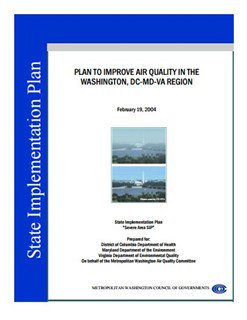 PlantoImproveAirQualityintheWashingtonDCMDVARegion2004