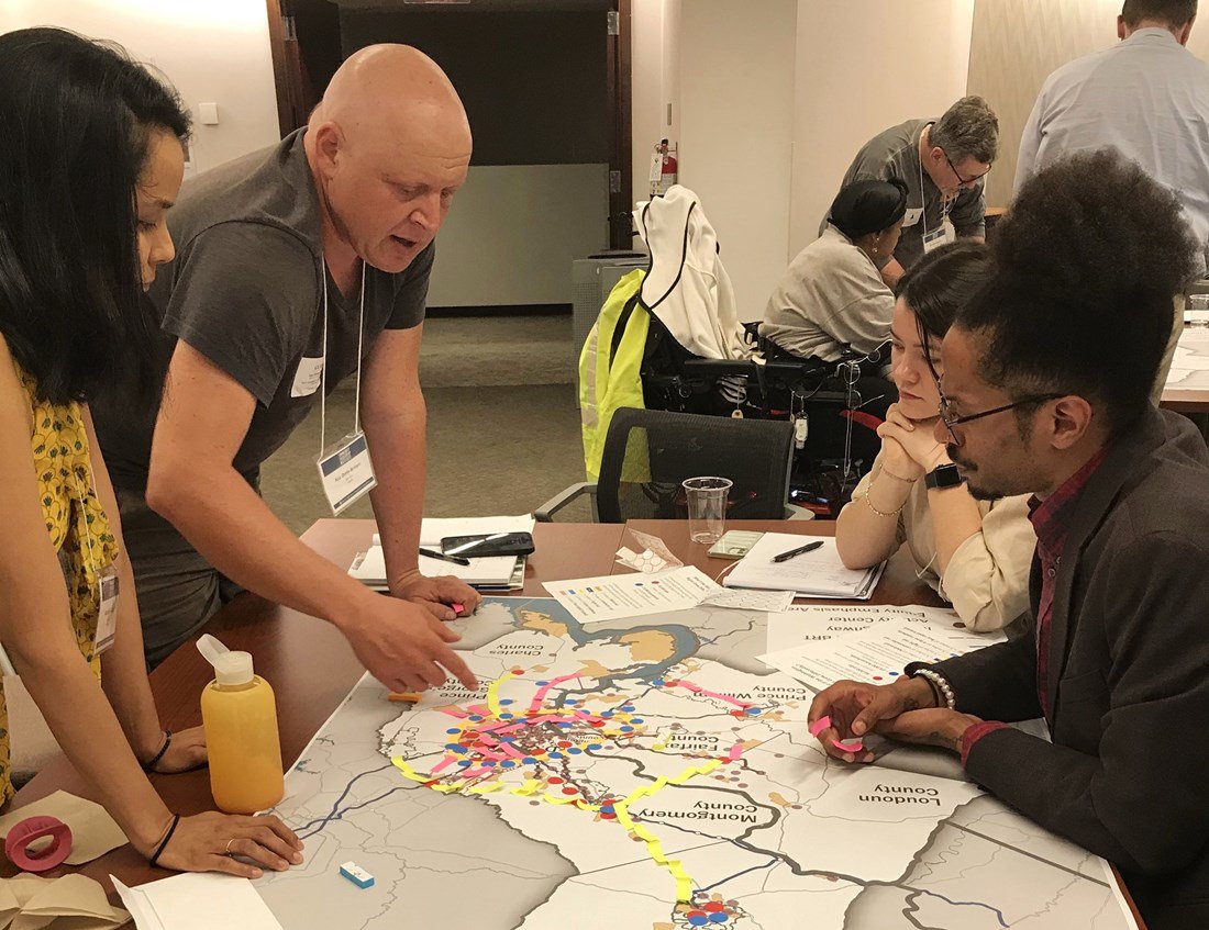 CLI participants conduct mapping exercise