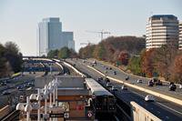 Metro between Wiehle and Reston Town Center 