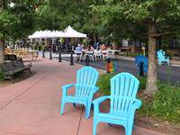 Laurel Avenue Streetery in Takoma Park, Maryland