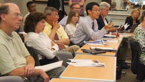 Planners in a strategy session.